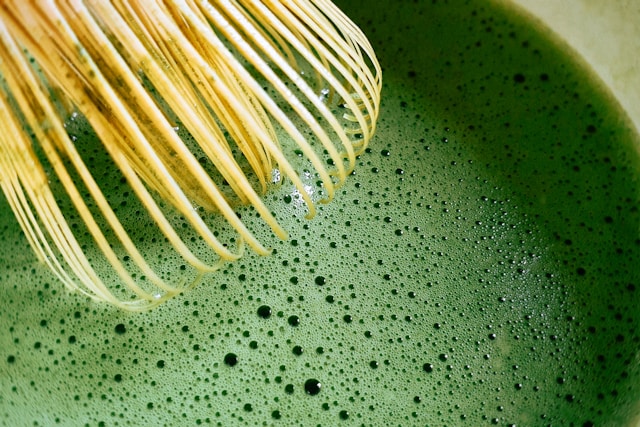 příprava matcha čaje